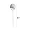 Smarty Had A Party Silver with White Handle Moderno Disposable Plastic Dinner Spoons (240 Spoons), 240PK 9320-SWS-CASE - alternate 2